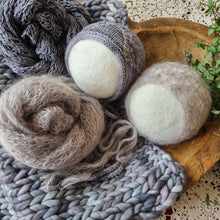Load image into Gallery viewer, Large Bundle: Storm Grey/Purple with mohair set